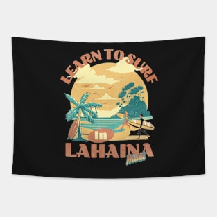 Learn to Surf in Lahaina Tapestry