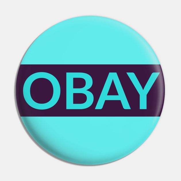 Obay Pin by Artistic Design