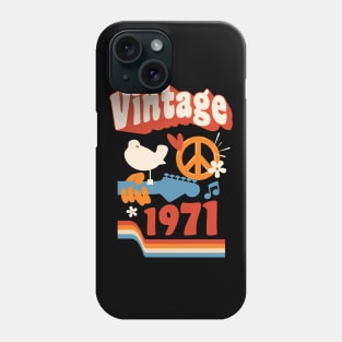Vintage 1971 - Woodstock Style Phone Case