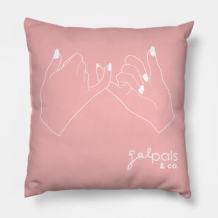 galpals and co (white) Pillow