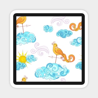 Fairytale Weather Forecast Print Magnet