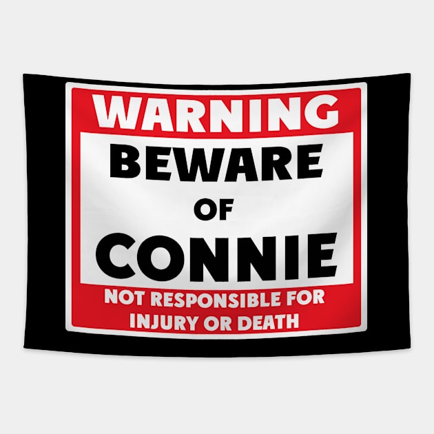 Beware of Connie Tapestry by BjornCatssen