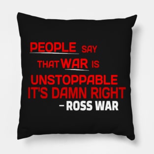 WCCL ROSS WAR'S 2nd Pillow