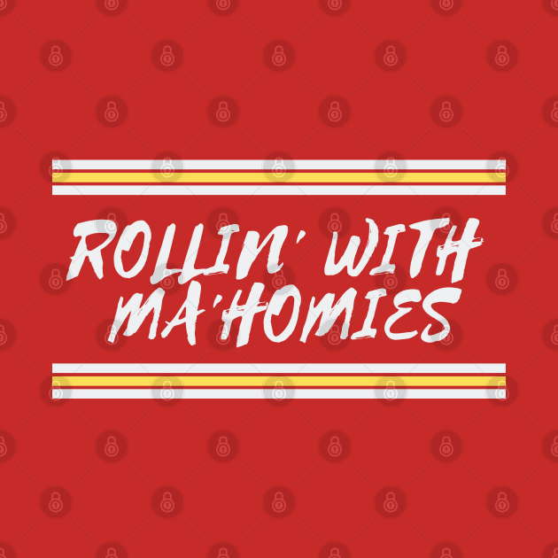 Rollin' With Mahomies - Patrick Mahomes Chiefs Inspired by vcent