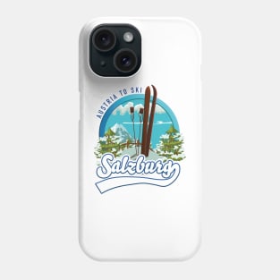 Salzburg Austria to ski Phone Case