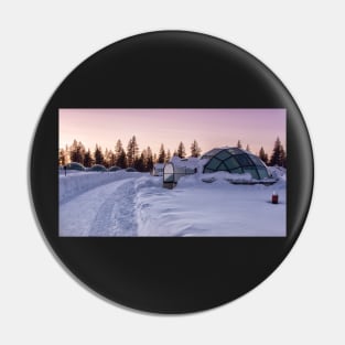 Home Is a Glass Igloo Pin