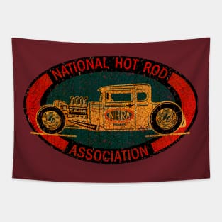 American drag racing Tapestry