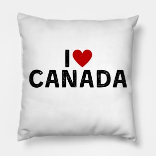 I Love Canada Pillow