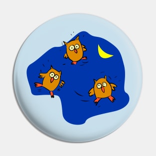 Owls Pin