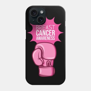 Breast Cancer Awareness Boxing Glove Phone Case