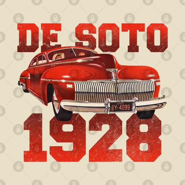 1928 red vintage de soto by JINTOMANG