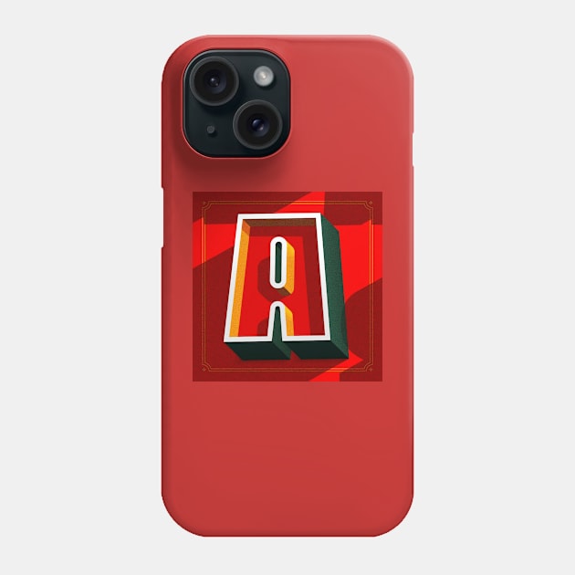 font A vintage series Phone Case by maxmex