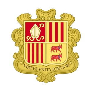 Coat of arms of Andorra (1580) T-Shirt