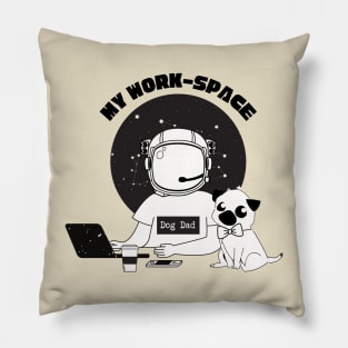 My Work Space Pillow