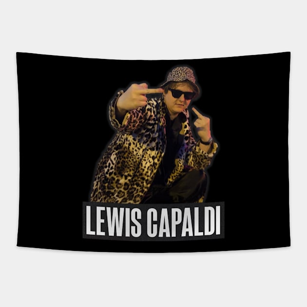 The Man, The Legend, Lewis Capaldi Tapestry by Therouxgear