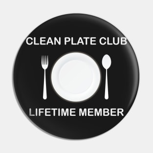 Clean Plate Club Pin