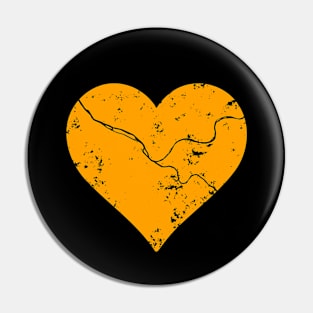 Heart Pittsburgh Pin