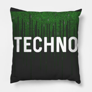 Techno Matrix Pillow