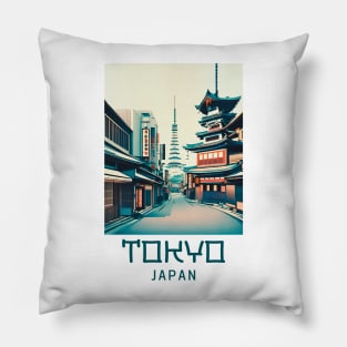 Tokyo japan traveler Pillow