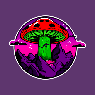 UFO Mushroom T-Shirt