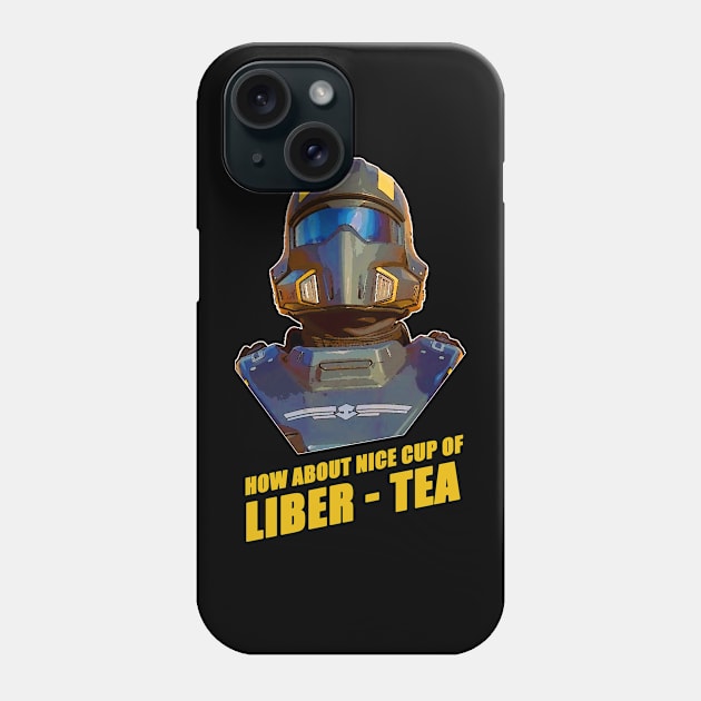 How About Nice Cup Of Liber-Tea Phone Case by elmejikono