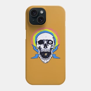 Rainbow Skull Phone Case