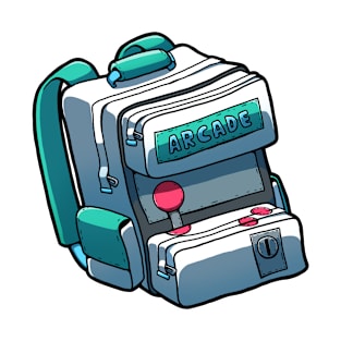 STICKER GAME BAG ARCADE MACHINE T-Shirt