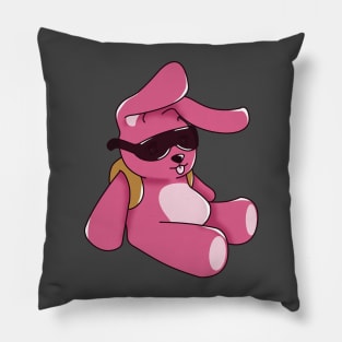 Cute Cartoon Pink Bunny Pillow