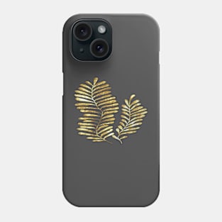 Sparkling leaves Phone Case