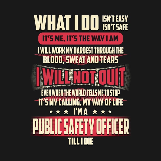 Public Safety Officer What i Do by Rento