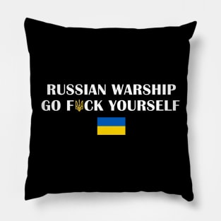 Russian Warship, Go F*ck Yourself Pillow