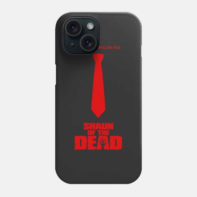 Shaun of the Dead Poster Phone Case by OrangeCup