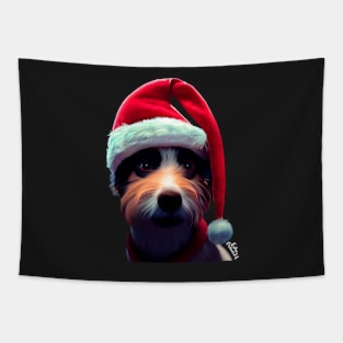 Christmas Cute dog Tapestry