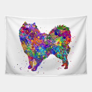 American eskimo dog Tapestry