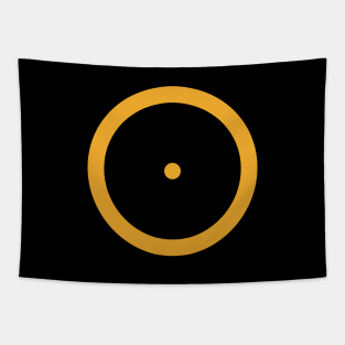 Alchemical Gold Symbol Tapestry