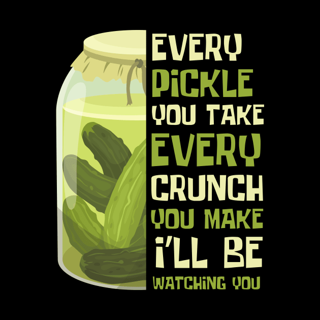 I Love Pickles Funny Pickle Song by DesignArchitect