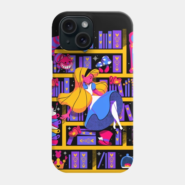 Library of Wonder Phone Case by studioyumie