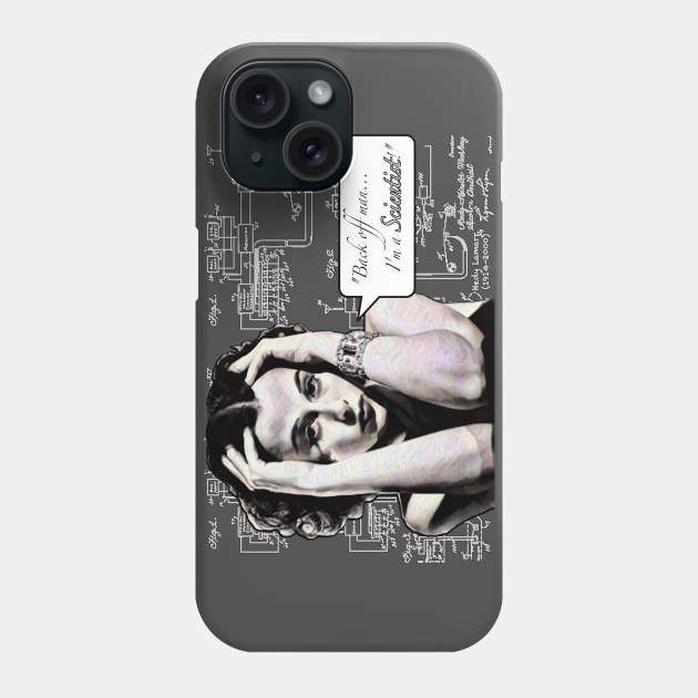 Back Off Man, I'm A SCIENTIST! Phone Case by ImpArtbyTorg