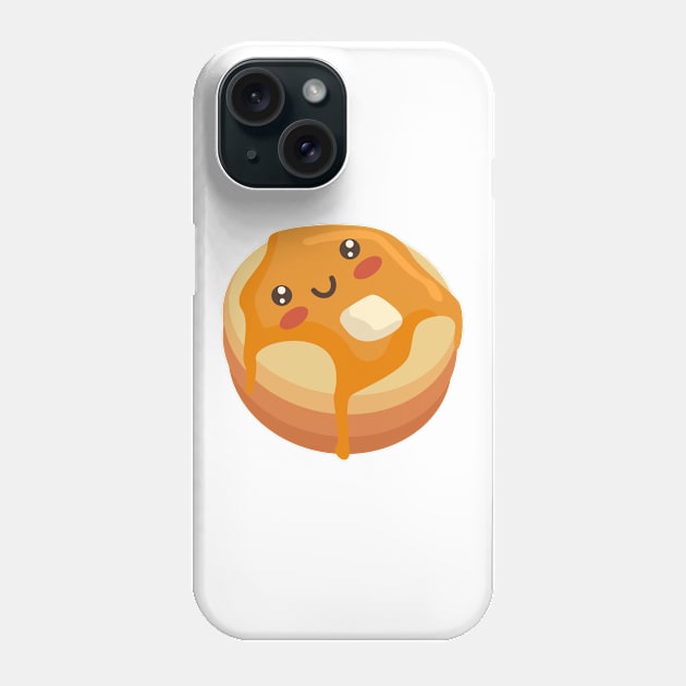 Cute Kawaii Pancakes Phone Case by MajorCompany