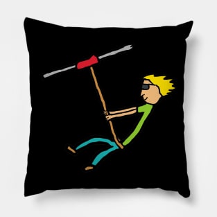 Ziplining Pillow