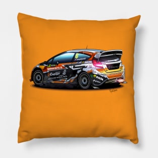 Ford Fiesta WRX Rallycross - Janis Baumanis Pillow