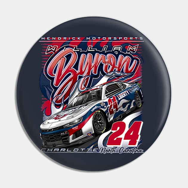 William Byron Motorsports Pin by art.Hamdan