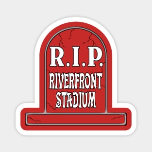 R.I.P. Riverfront Stadium Magnet
