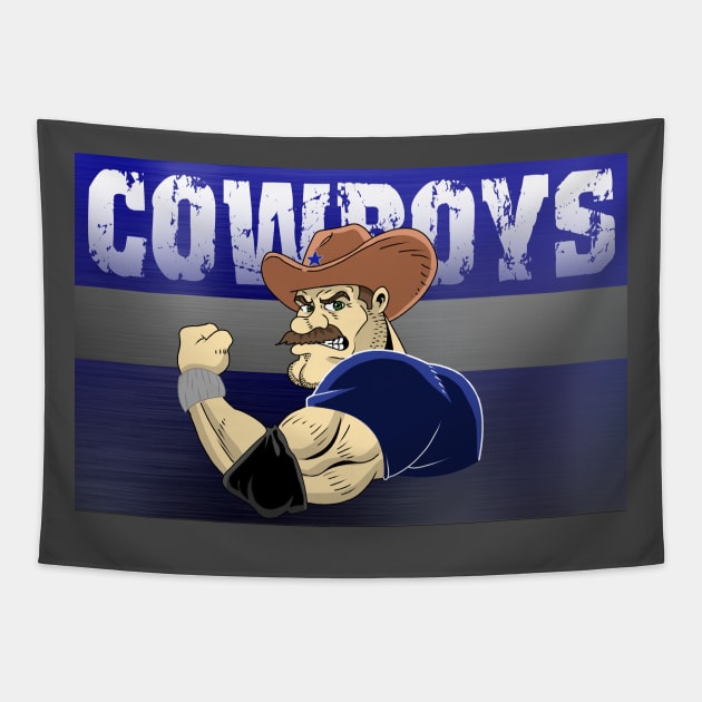 Cowboys Tapestry by ArtbyMyz