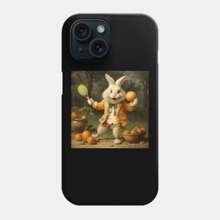 Easter Bunny And Pumpkins Phone Case