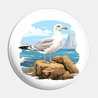 Cute Seagull Pin
