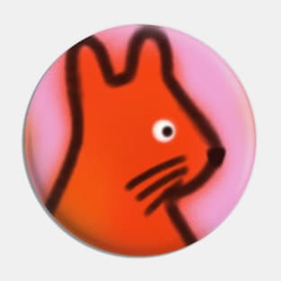 The Orange Creature Pin