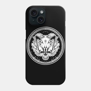 skull illustration Phone Case