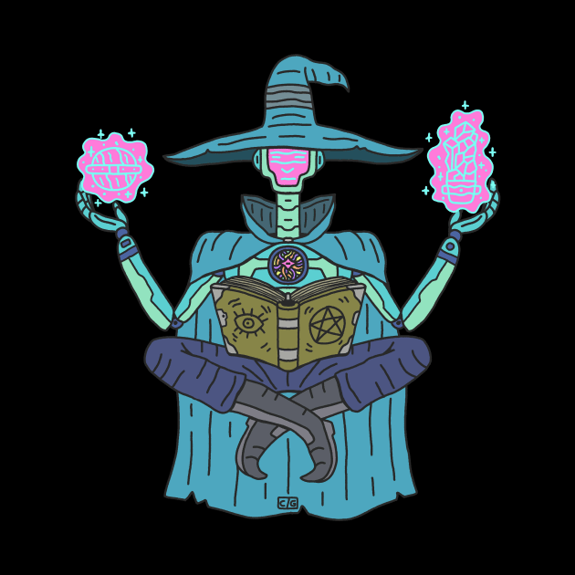 Abraxas-Robot Wizard by cursegift