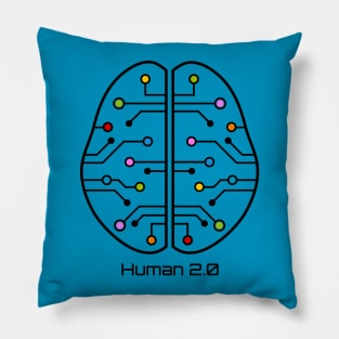 Human 2.0 Pillow